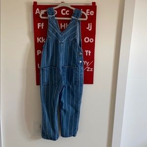 Zara kids denim overall